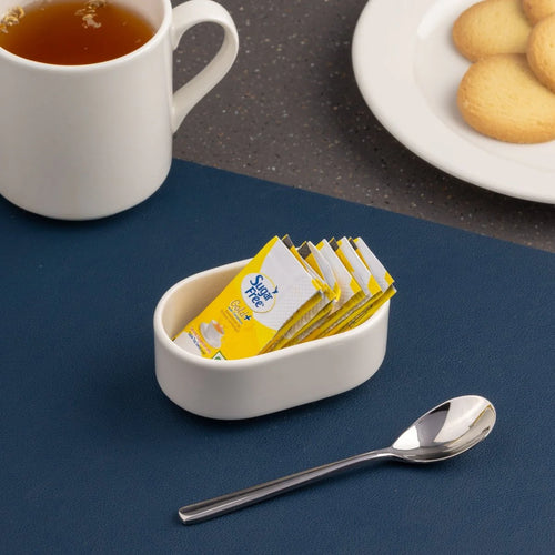 Ariane Prime 3 1/2" x 2" Porcelain Sugar Pack Holder ( Case Of 12 )