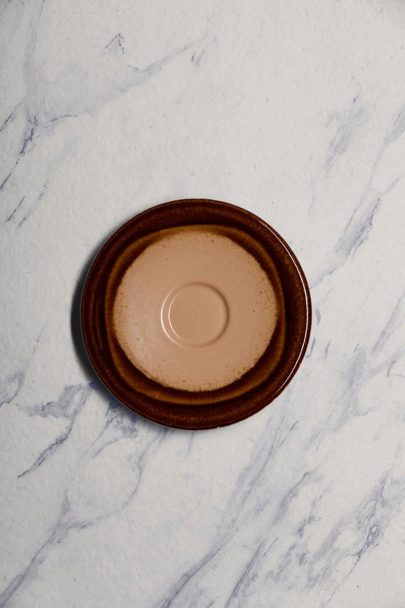 Ariane Sahara Laps-Splash Edge Porcelain Saucers ( Case Of 12 )