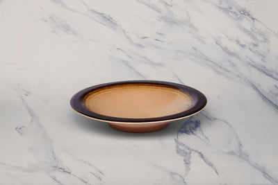 Ariane Sahara Laps-Splash Edge Porcelain Deep Plate ( Case Of 6 )