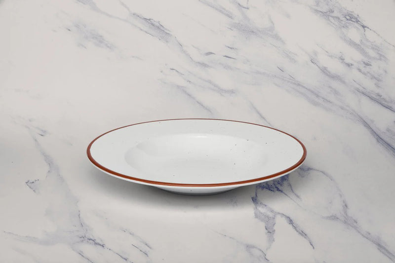 Ariane Terra Arena 10 1/4" Round Porcelain Deep Plate ( Case Of 6 )