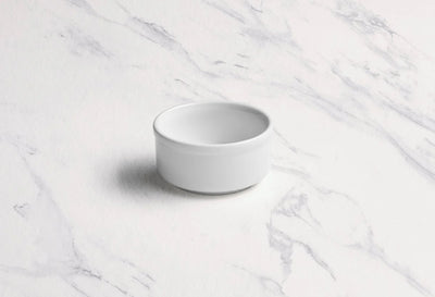 Ariane Prime 3" Porcelain Butter Ramekin Grooves ( Case Of 12 )