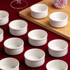 Ariane Prime 3" Porcelain Butter Ramekin Grooves ( Case Of 12 )