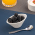 Ariane Prime 4" Non Stackable Porcelain Angular Bowl ( Case Of 12 )