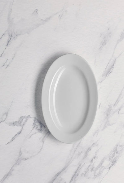Ariane Prime Oval Wide Rim Porcelain Platter ( Case Of 12 )