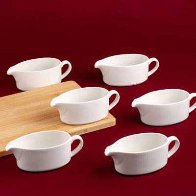 Ariane Prime 11 5/6 Oz Porcelain Oval Gravy Boat ( Case Of 6 )
