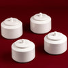 Ariane Prime 9 1/8 Oz Porcelain Sugar Pot With Lid ( Case Of 4 )