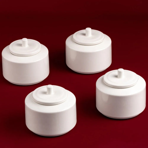 Ariane Prime 9 1/8 Oz Porcelain Sugar Pot With Lid ( Case Of 4 )