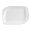 CAC Chinaware Aspen Tree Rect. Platter 14"