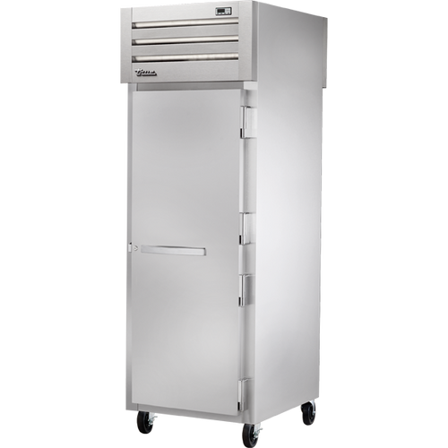 True STA1FPT-1S-1S-HC Pass-Thru Solid Front/Solid Rear Swing Doors Freezer