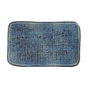 Porto Brasil Juta Rectangular Platter Stoneware Denim ( Case of 12)