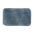 Porto Brasil Juta Rectangular Platter Stoneware Denim ( Case of 12)