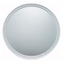 Pizza pan with wide rim for safe transport