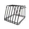 Adcraft CBR-6BK Black 6-Slot Cutting Board Rack