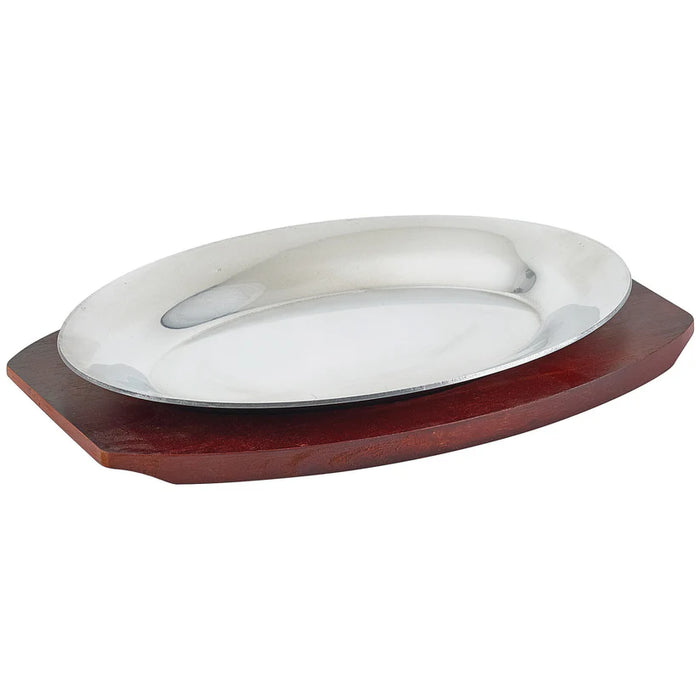 APL SERIES, Wooden Underliner for Aluminum Sizzle Platter by Winco - Available in Different Sizes