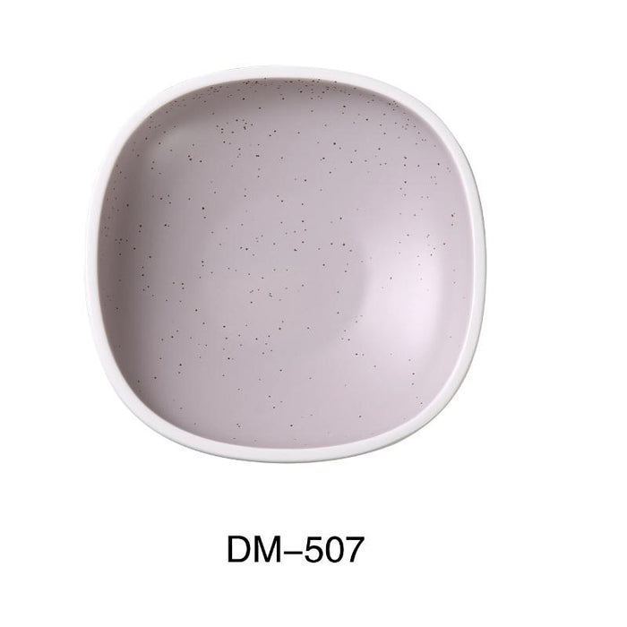 Yanco DM-507 Denmark 7″ X 2″H SQUARE SOUP BOWL 16 OZ, Porcelain, Matte Glaze, Pack of 24