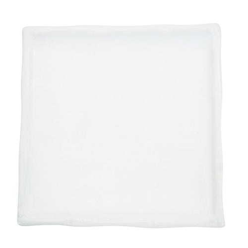 CAC Chinaware Bamboo Square Plate 7"