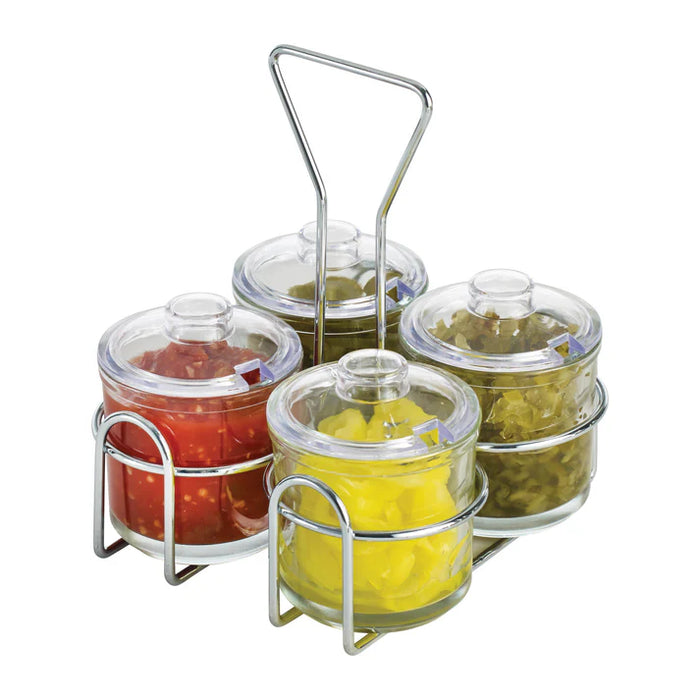 WH SERIES, Chrome Plated Cruet Rack by Winco - Available in Different Models