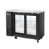 Migali C-BB48SG-HC 48" Sliding Glass Door Back Bar Refrigerator – 13 Cu. Ft.