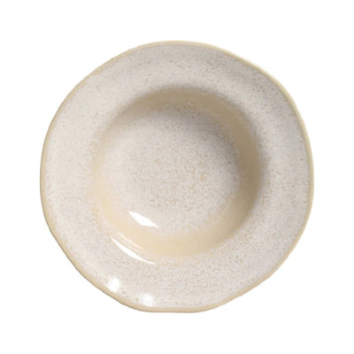 Porto Brasil Deep Rim Plate Stoneware Latte ( Case of 12)