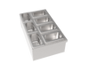 Krowne MoveWell 12" Garnish Rack – MW-CT12 Modular Insert