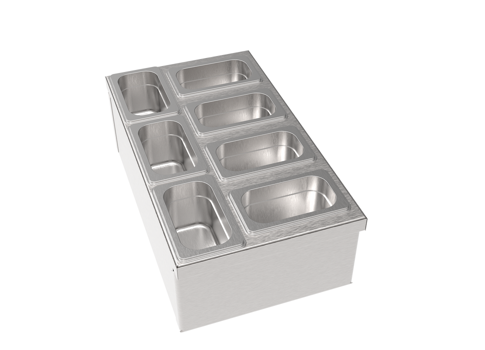 MoveWell MW-CT12 12" Garnish Rack – Modular Insert