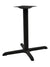 BLACK COLUMN DIA 4.5 INCH WITH SQUARE TOP SPIDER 40 INCH BAR HEIGHT