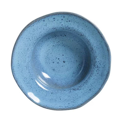Porto Brasil Deep Rim Plate Stoneware Breeze ( Case of 12)