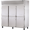 True STR3R-6HS-HC Reach-In Solid Half Swing Door Refrigerator