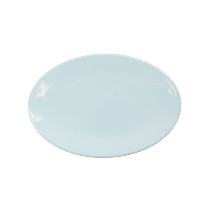 Yanco BS-2907 7" Oval Plate, Melamine, Pack of 48 (4 Dz)