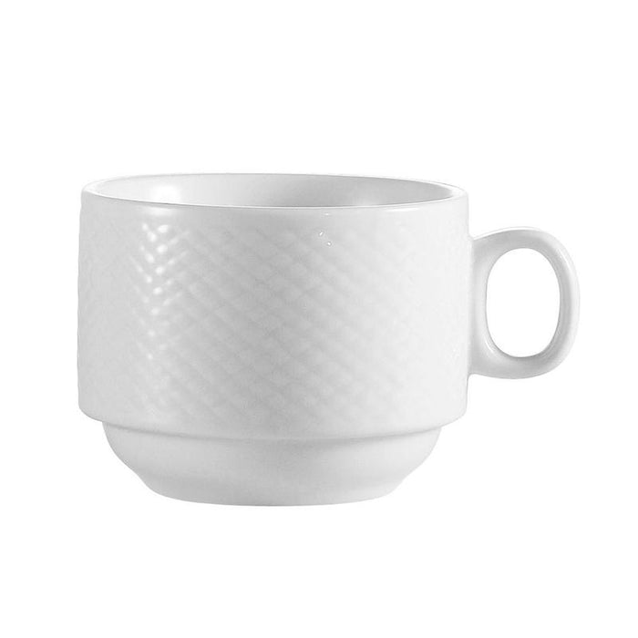 CAC Chinaware Boston Stacking Cup 8oz 3 1/2"