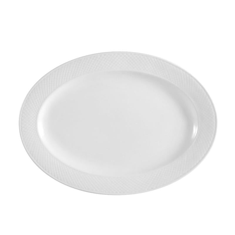 CAC Chinaware Boston Oval Platter 12 1/2"