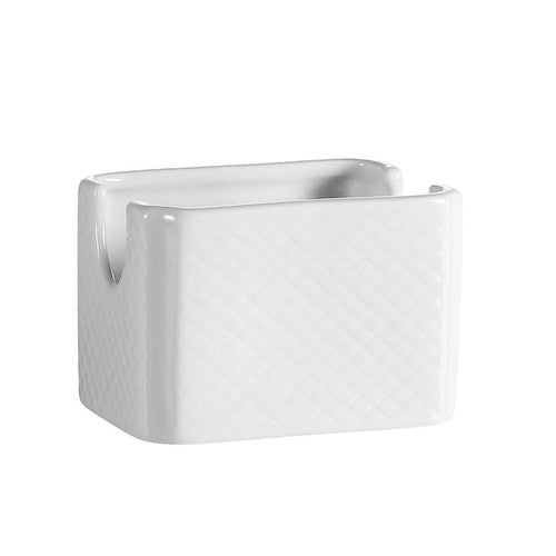 CAC Chinaware Boston Sugar Packet Holder 3 1/2"
