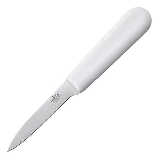 K-40P - Paring Knife, White Polypropylene Handle