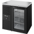 True TBR32-RISZ1-L-B-G-1 Reach-In Single Zone Refrigerator with Left Side Refrigeration System. Black Exterior and Glass Swing Doors