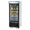 Migali C-10RM-HC 10 Cu. Ft. Glass Door Merchandiser Refrigerator