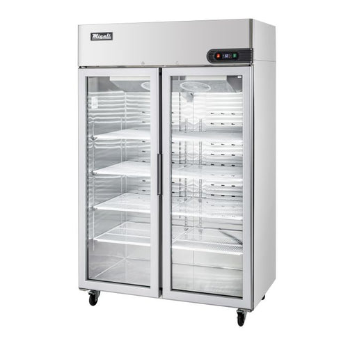Migali C-2FG-HC 2 Door Glass Reach-In Freezer