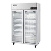 Migali C-2RG-HC 2 Door Glass Reach-In Refrigerator