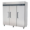Migali C-3R-HC 3 Door Reach-In Refrigerator