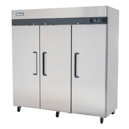 Migali C-3R-HC 3 Door Reach-In Refrigerator
