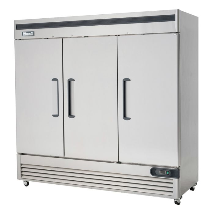 Migali C-3RB-HC 3 Door Reach-In Refrigerator