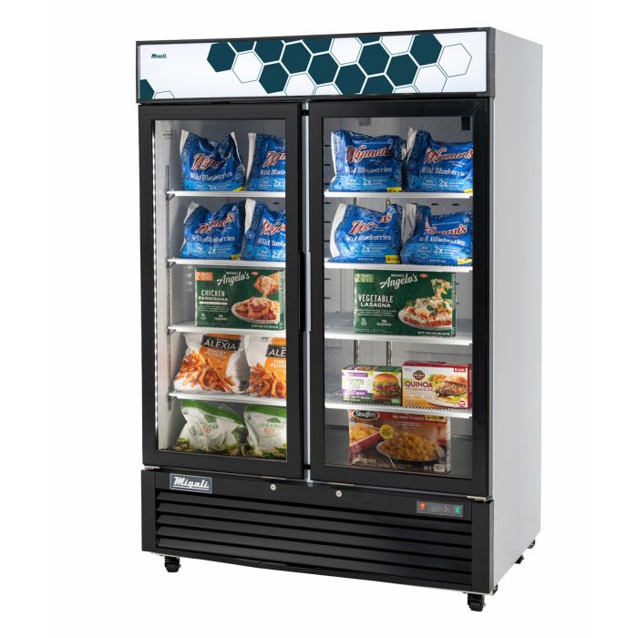 Migali C-49FM-HCE 49 Cu. Ft. Glass Door Merchandiser Freezer