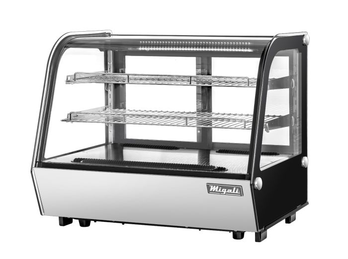 Migali C-56CTS-35 35" Countertop Straight Glass Display Refrigerator – 5.7 Cu. Ft.