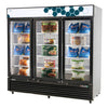 Migali C-72FM-HC 72 Cu. Ft. Glass Door Merchandiser Freezer