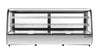 Migali C-88CTS-60 60" Countertop Straight Glass Display Refrigerator – 8.8 Cu. Ft.