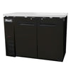 Migali C-BB48-HC 48" Solid Door Back Bar Refrigerator – 12 Cu. Ft.