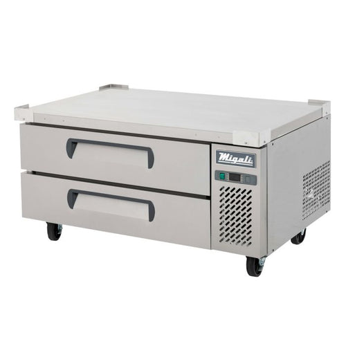 Migali C-CB48-HC 48" Refrigerated Chef Base – 9.4 Cu. Ft.