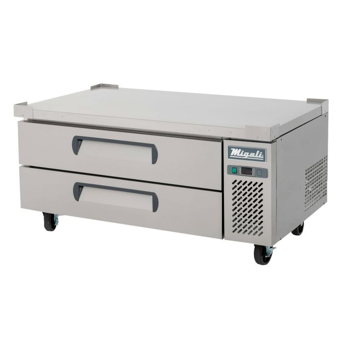 Migali C-CB52-HC 52" Refrigerated Chef Base – 10.4 Cu. Ft.