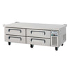 Migali C-CB72-HC 72" Refrigerated Chef Base – 15 Cu. Ft.
