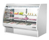 Migali C-DC-6 6 Ft Curved Glass Refrigerated Deli Display Case – 34.5 Cu. Ft.