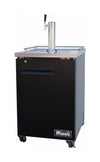 Migali C-DD23-1-HC 23" Direct Draw Beer Dispenser – Single Tap Kegerator
